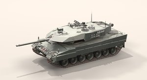 3d model tank