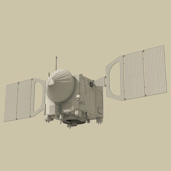 惑星間宇宙ステーション「ビーナスエクスプレス」3Dモデル