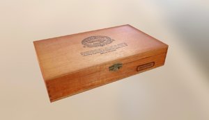 3d padron cigar box