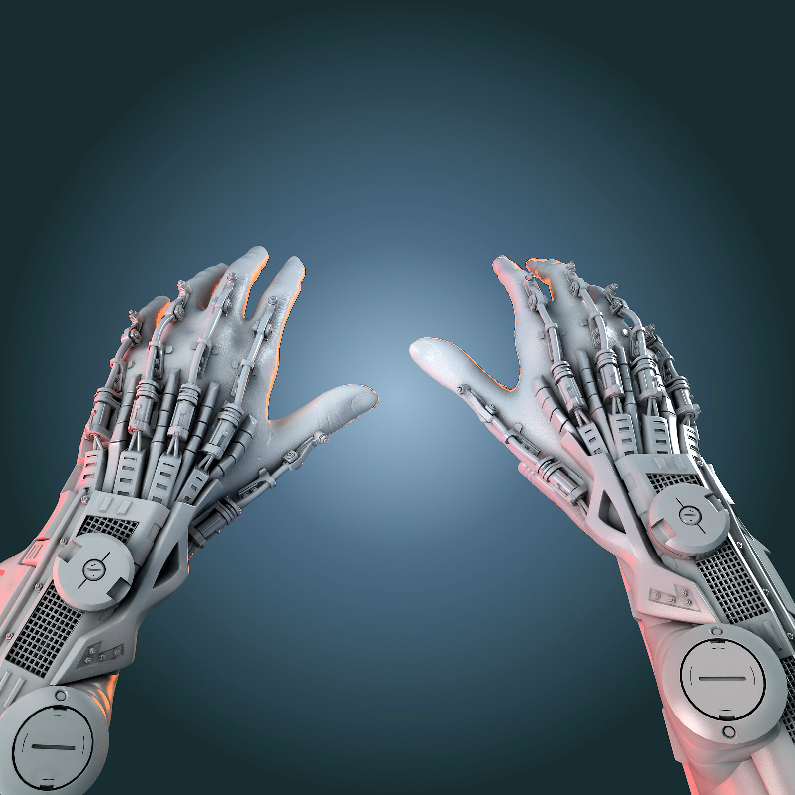 3d bionic hand model