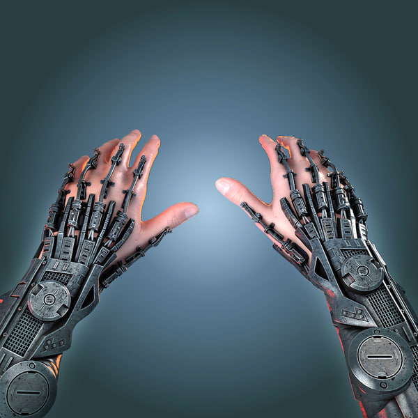 3d bionic hand model