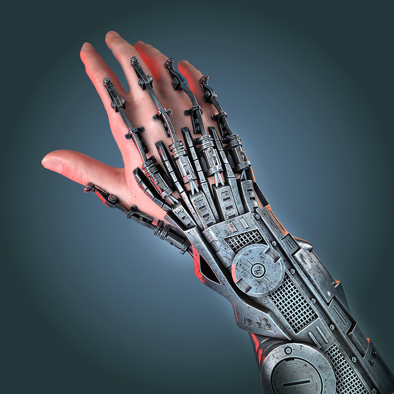 3d bionic hand model