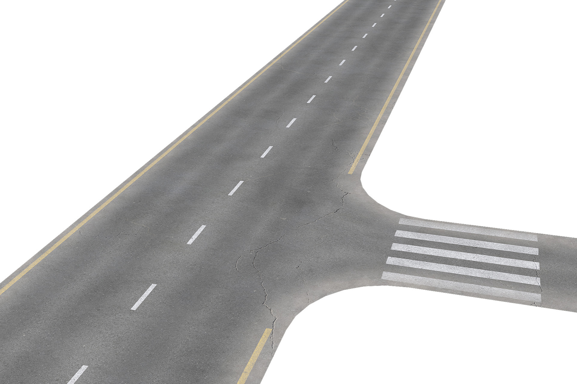 road universal asphalt 3d model