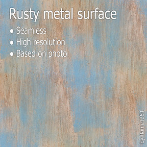 Corroded Rusty Metal Surface - High-Resolution Seamless Texture