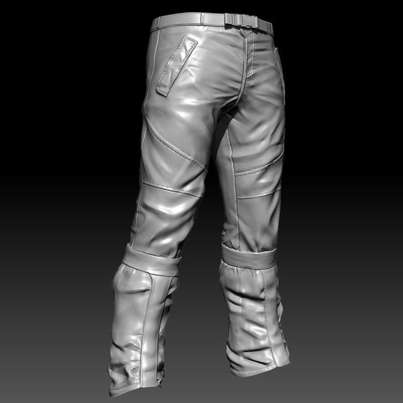 creating pants for your character in zbrush