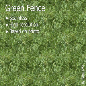 Garden Fence - Seamless High-Resolution Texture