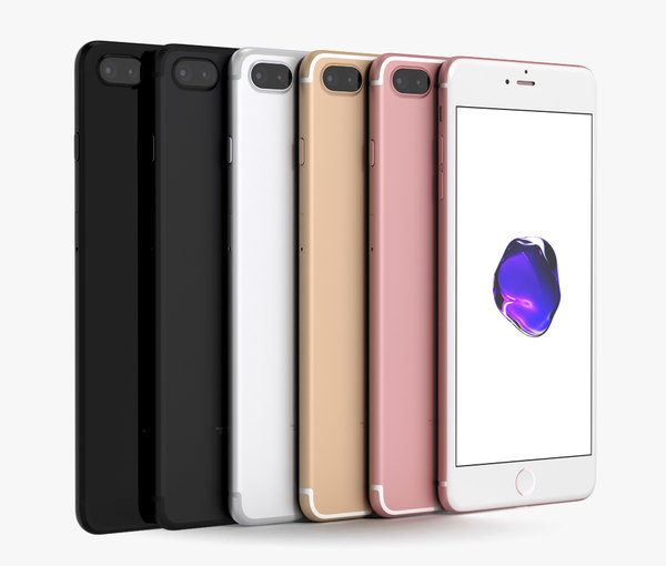 Apple Iphone 7 Colors 3d C4d