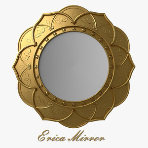 3d model howard elliottcollection erica mirror