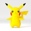 3d model of pikachu charizard blastoise