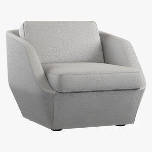 armchair bernhardt design 3d max