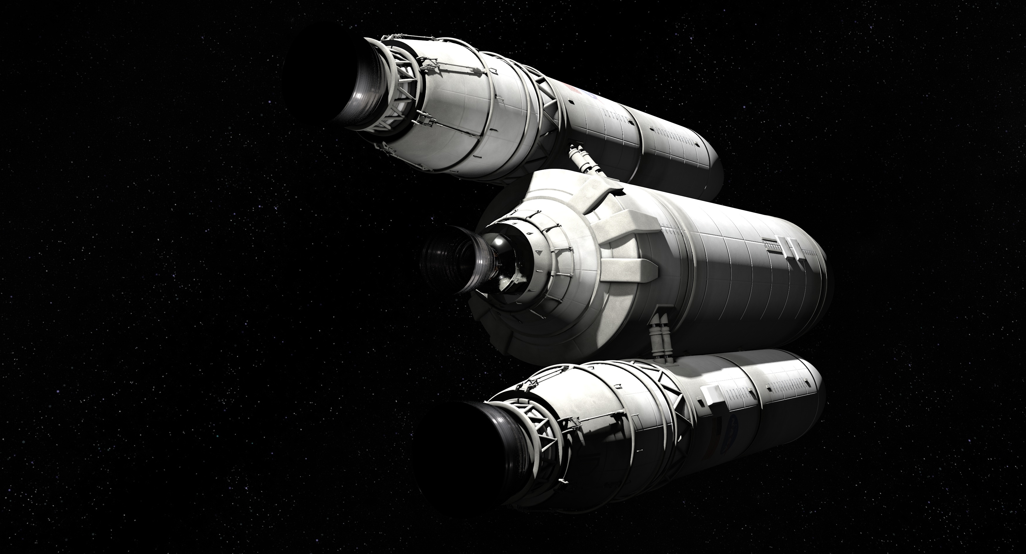 火箭太空飞船3d模型