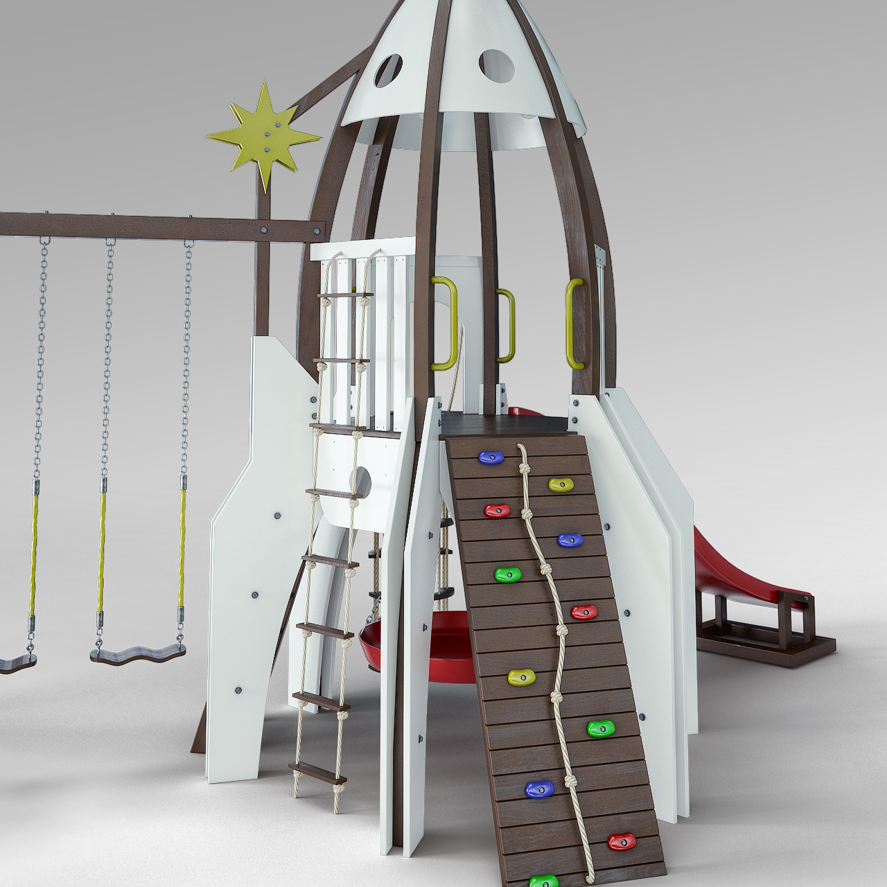 children slide rocket max