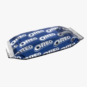 oreo snack pack 3d max