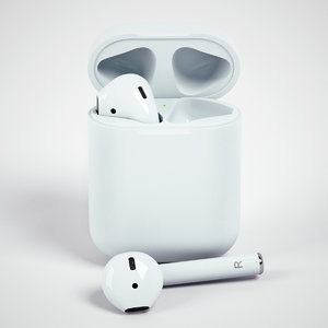 3d model apple airpods
