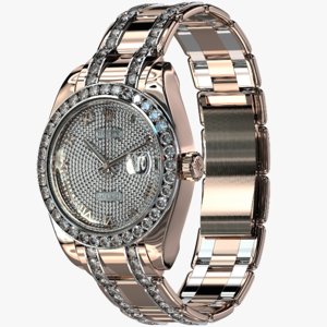 3d rolex oyster perpetual pearlmaster