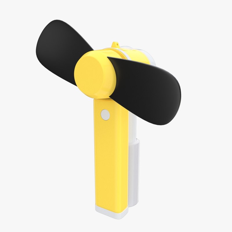 electric hand fan 3ds