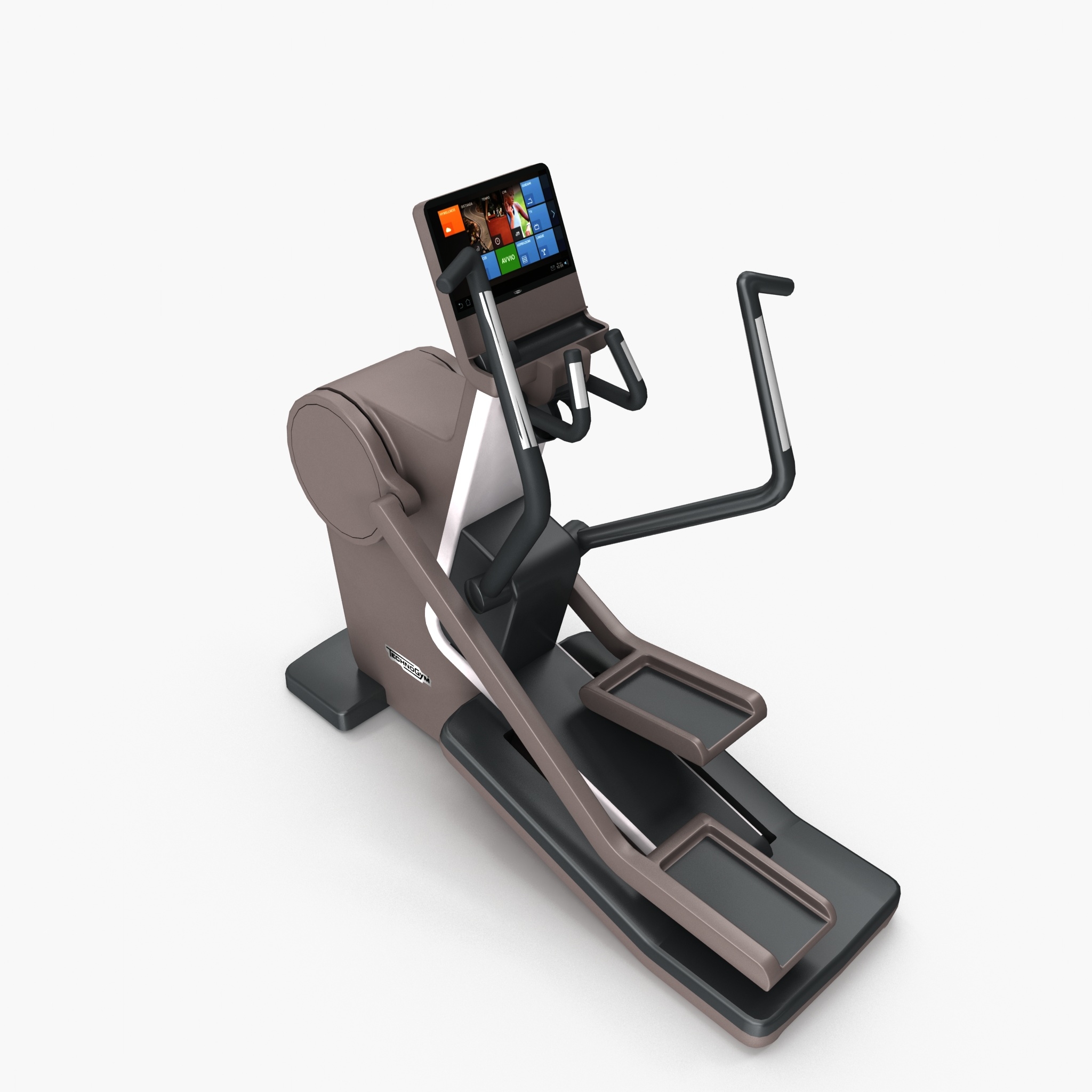 synchro technogym有氧运动健身房3d模型