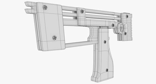 Rubber band gun чертежи