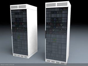 3d games rack server unit