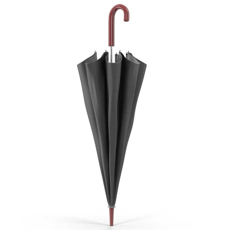 3d closed umbrellas 2 model