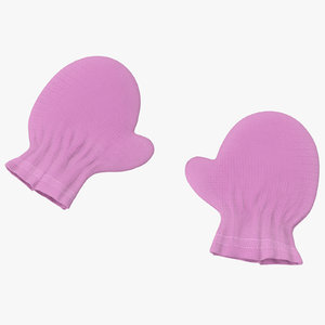 max newborn mittens 02 pink