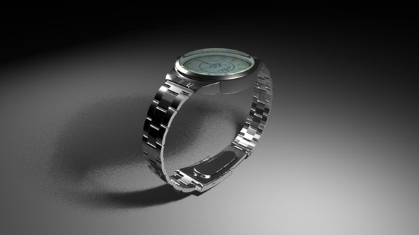 hand watch 3d model