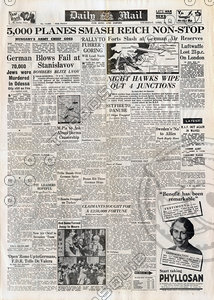 WWII Newspaper: April 20th 1944