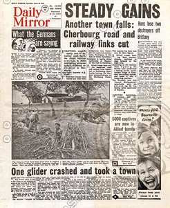 WWII Newspaper: June 10th 1944