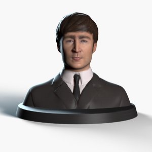 3d model john lennon printing
