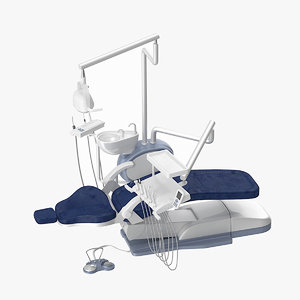 dental chair 3d model