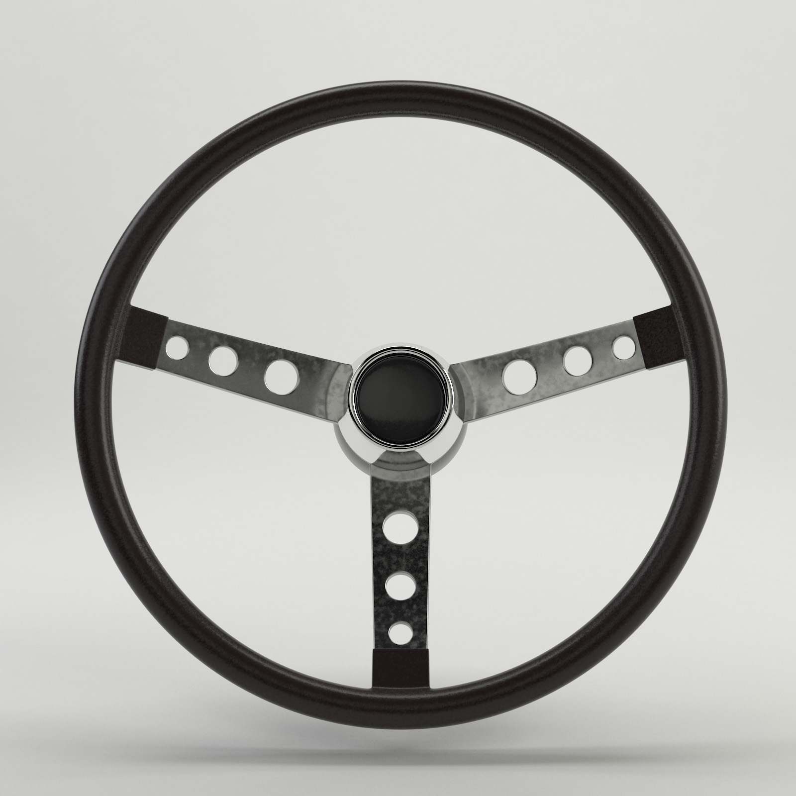 steering wheel car materials 3d model