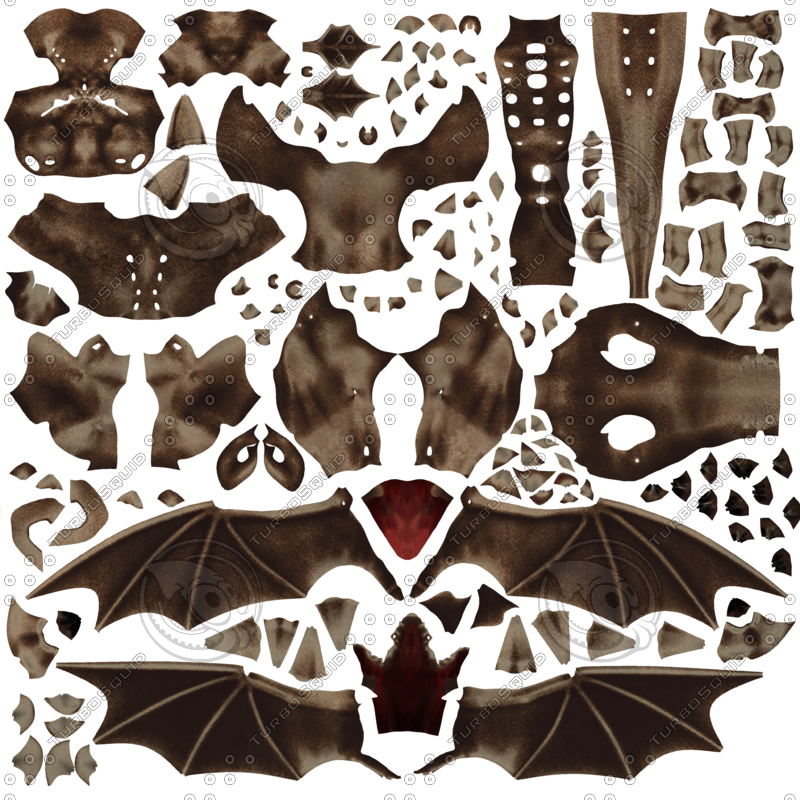 Red Dragon Mesh Set