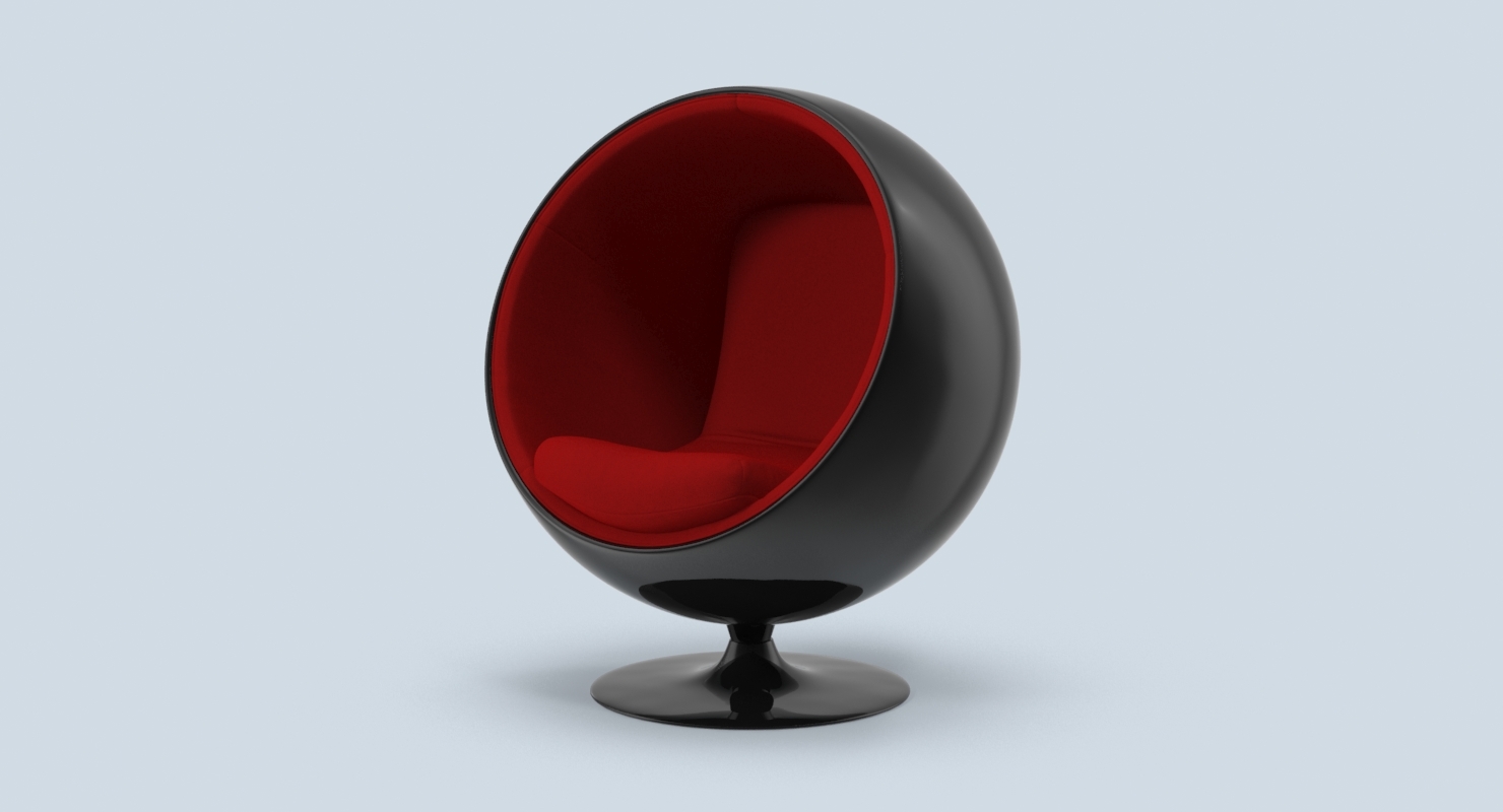 3d Max Eero Aarnio Ball Chair