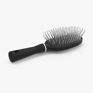hair brush 3d max