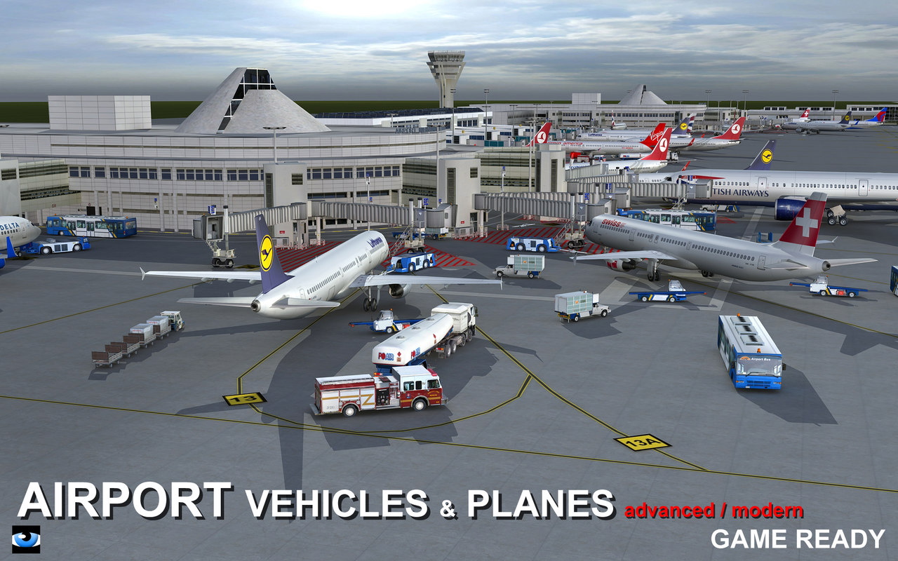 3d-model-of-airport-vehicles-planes-air