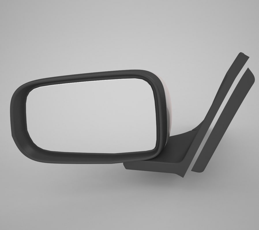 car mirrors 3d model