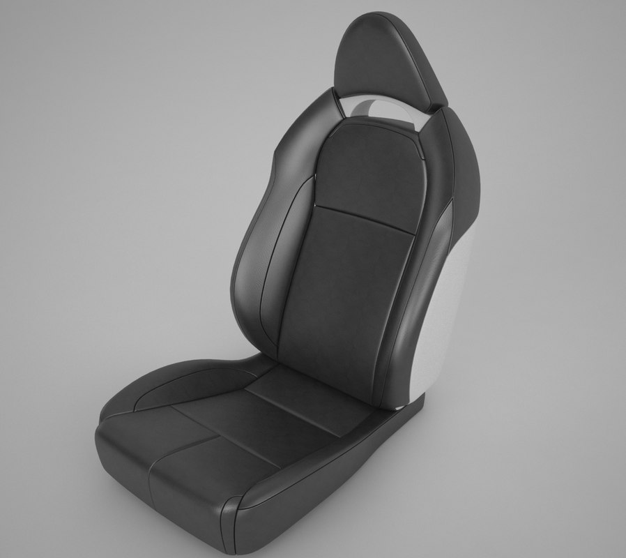 3d model car seats