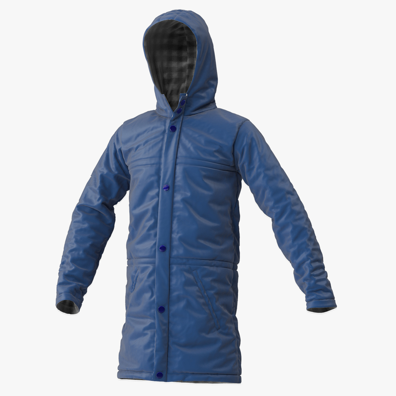 3d model jacket