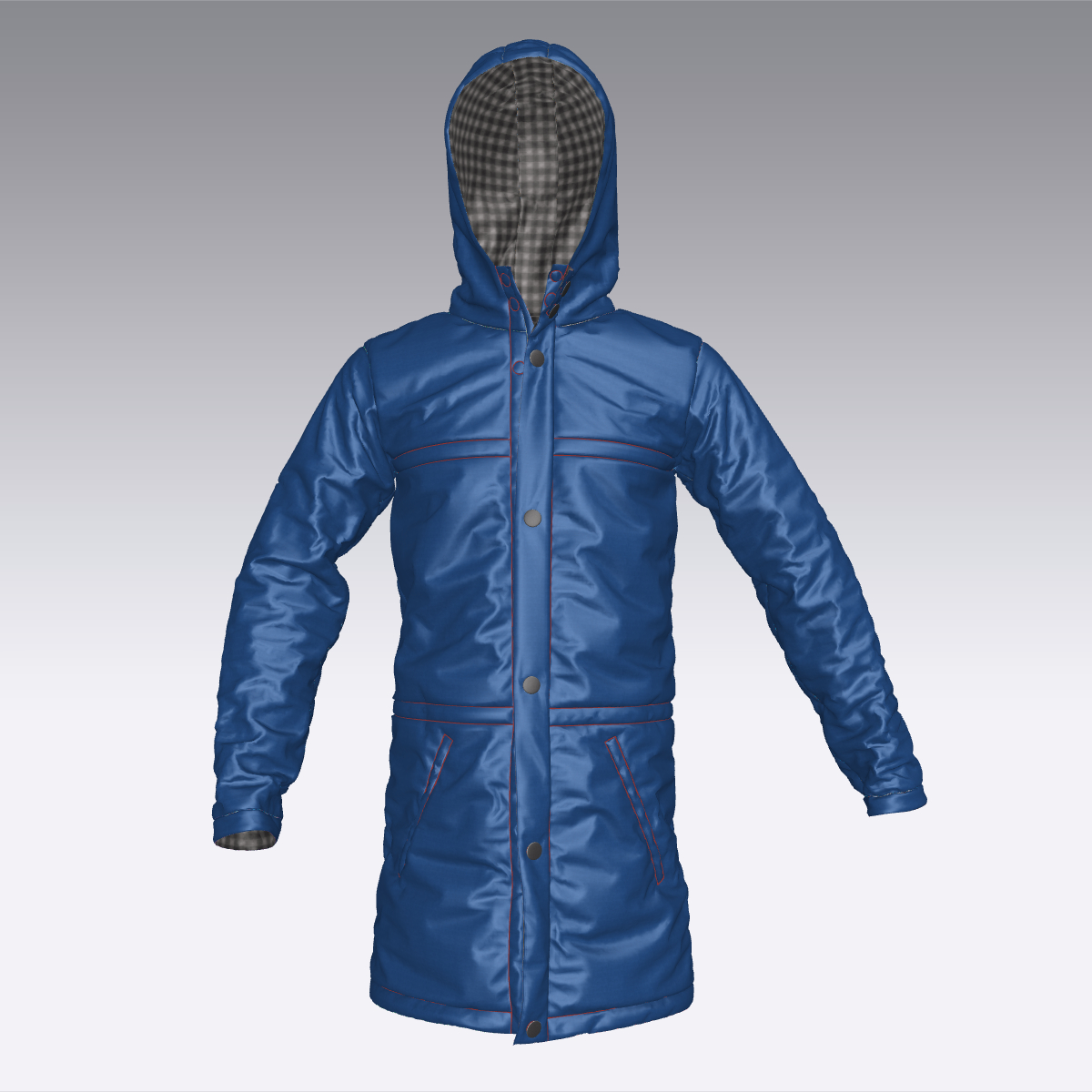 3d model jacket