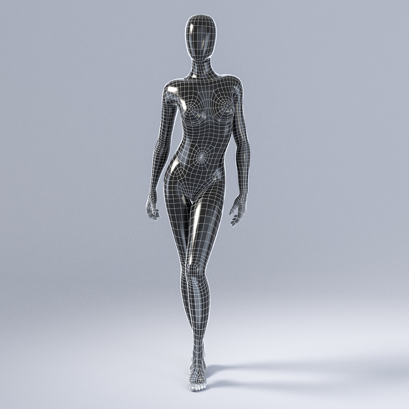 art mannequin 3d model