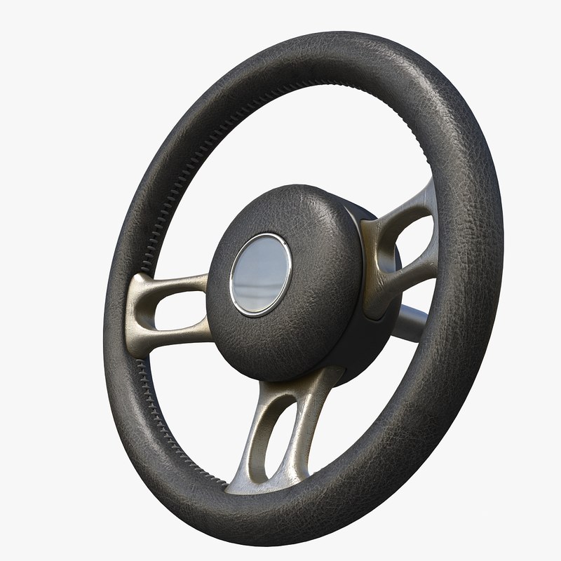 steering wheel 3d model