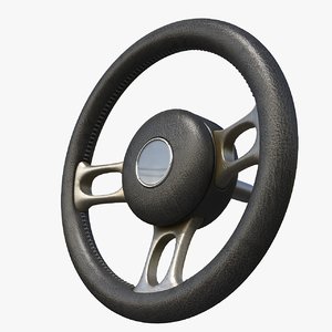 steering wheel 3d model
