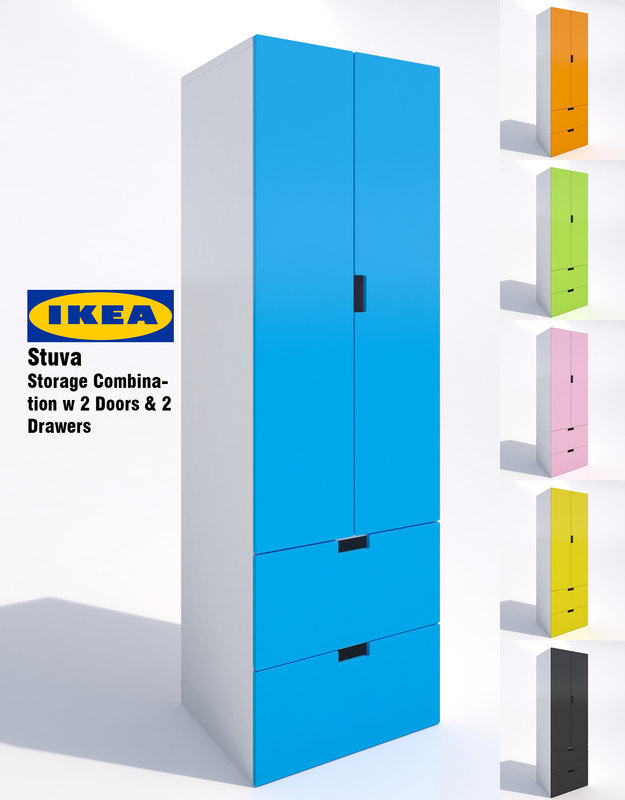 3d ikea stuva storage model