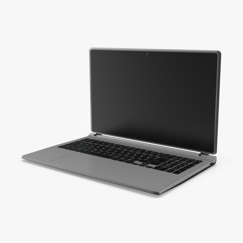brushed steel laptop max