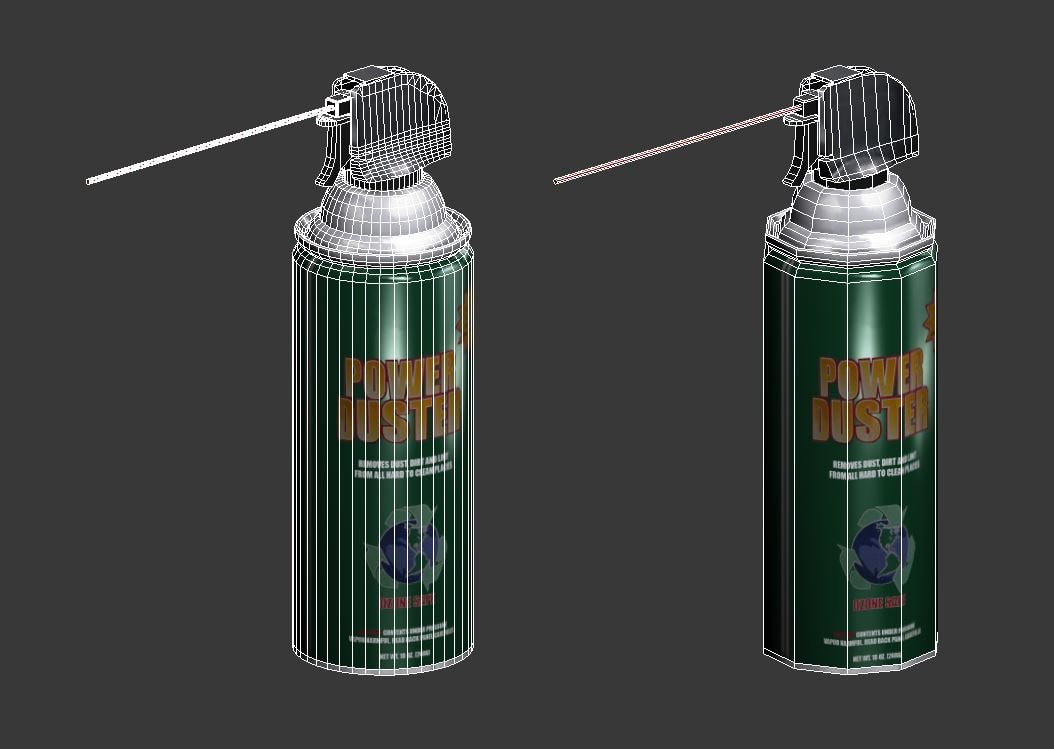 compressed air 3d max