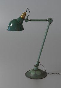 3d model of old lamp