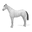 quarter horse 3d model
