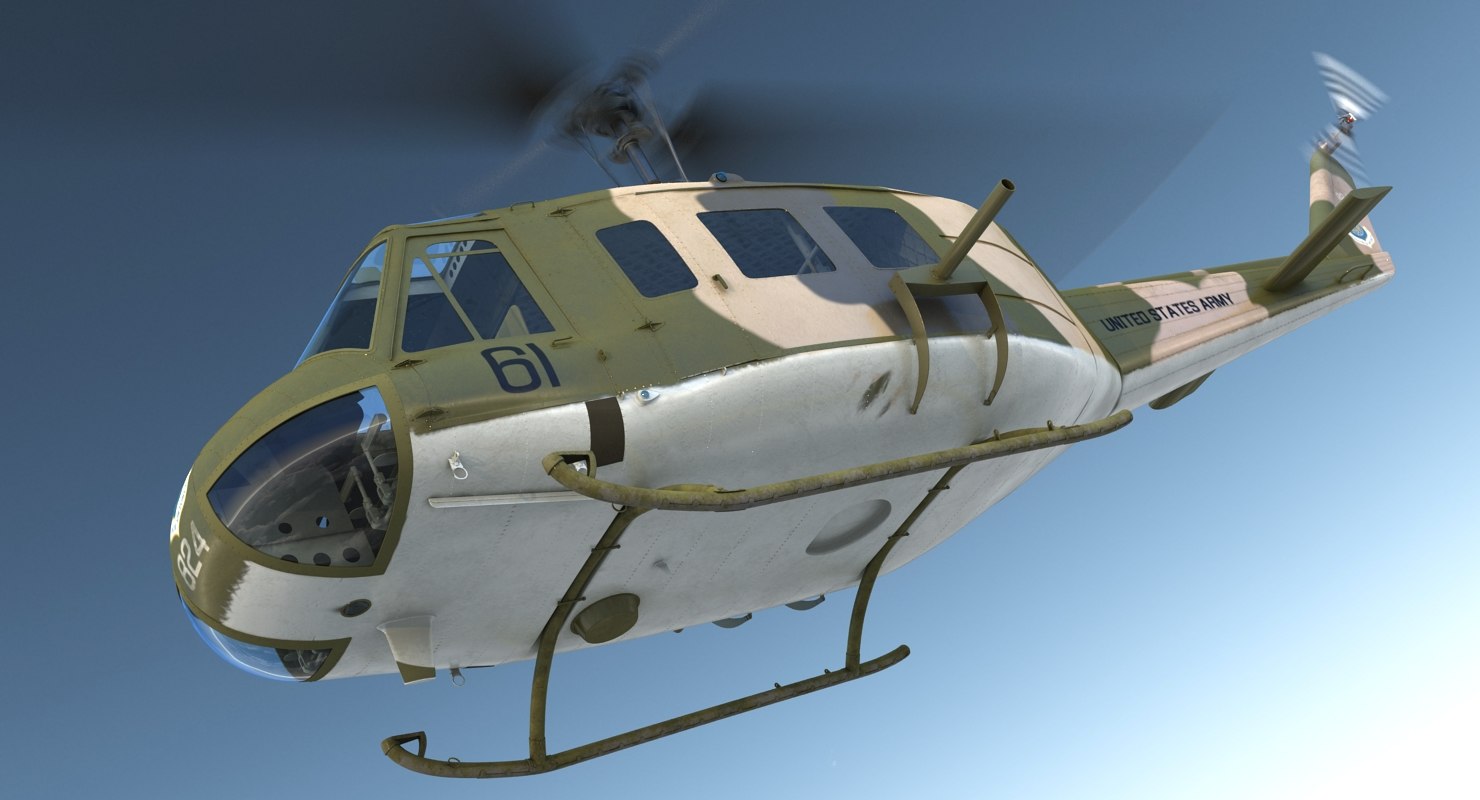 bell uh-1 iroquois camo