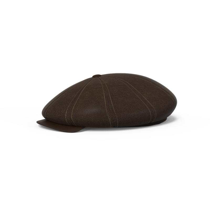 3d model newsboy cap