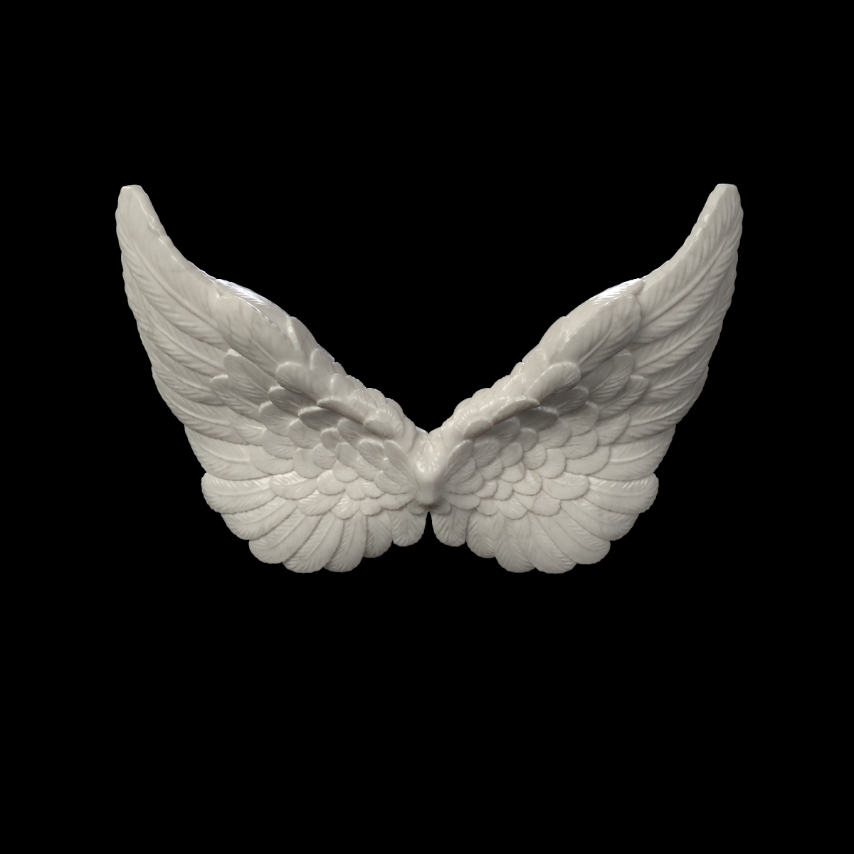 angel wings 3d model